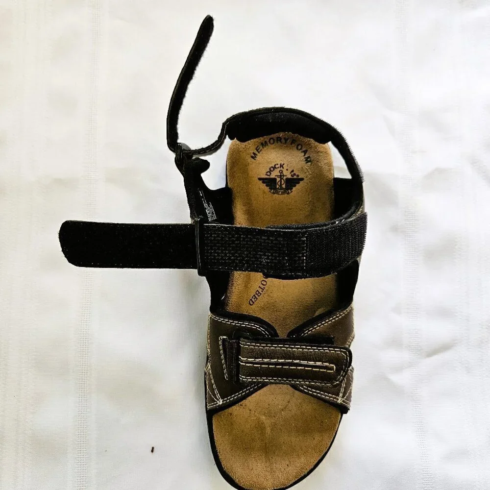 Men's Dockers Outdoor Sport Sandal Shoes Waterproof Minimalist Casual Size 8W